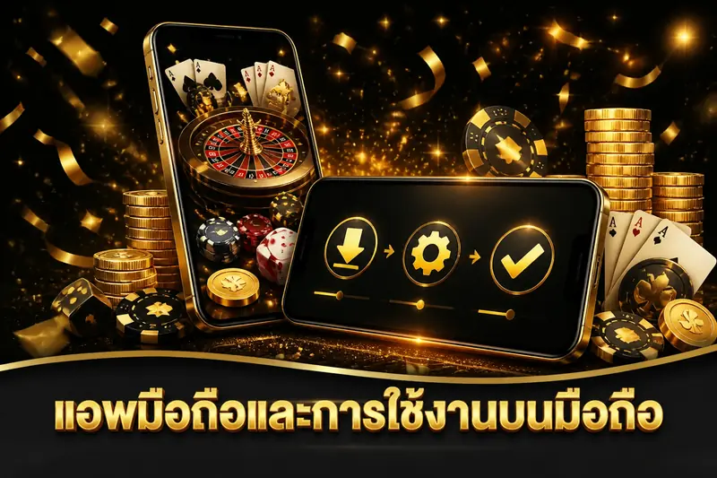 แอพมือถือและการใช้งานบนมือถือ