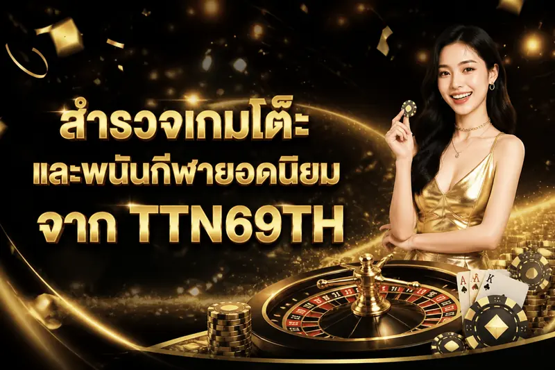 เกมโต๊ะและพนันกีฬา (ถ้ามี)